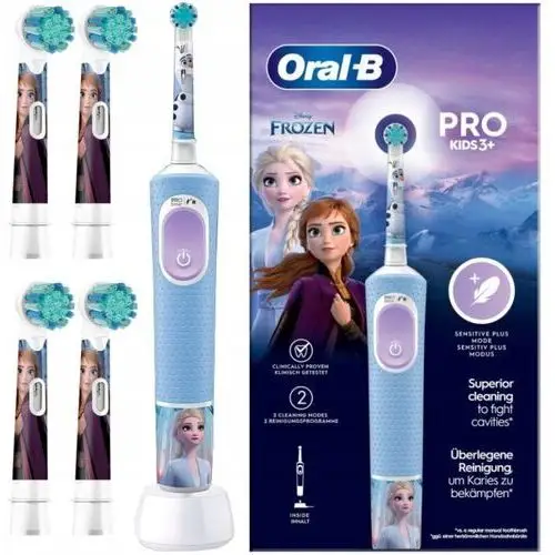 Szczoteczka Elektryczna dla Dzieci Oral-B Vitality Pro D103 Frozen Zestaw