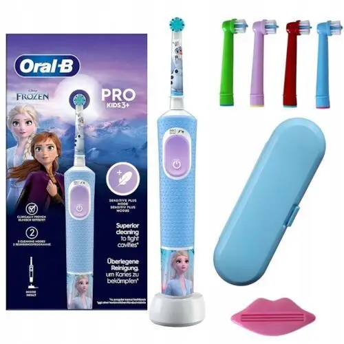 Szczoteczka elektryczna Oral-B Vitality Pro D103 Kids 3+ Frozen zestaw etui