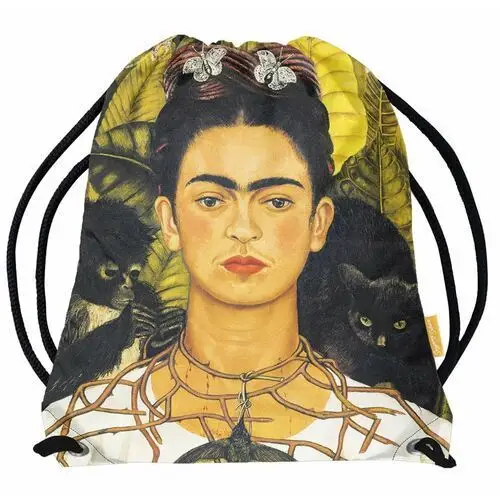 Worek Autoportret z cierniowym naszyjnikiem i kolibrem Frida Kahlo