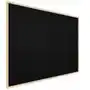 Tablica korkowa czarny kolor korka 100x80 cm Sklep