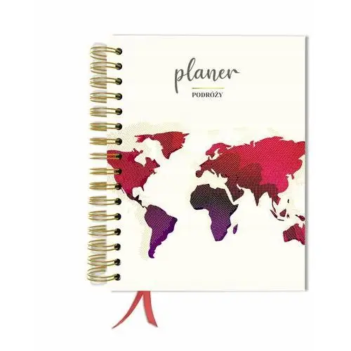 Planer podróży notes podróżnika pamiętnik dziennik Tadaplanner