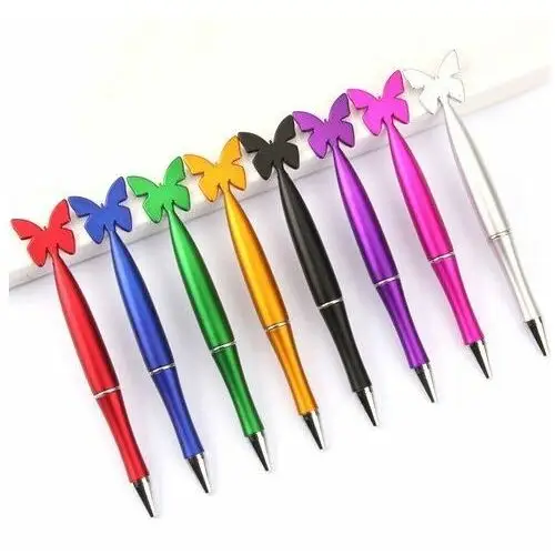 Długopis kulkowy motyl mix kolorów na prezent do szkoły dla nauczyciela