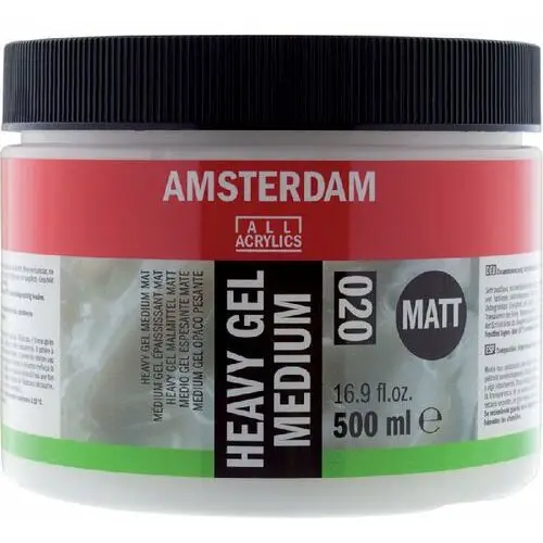 Amsterdam heavy gel medium mat 500ml Talens