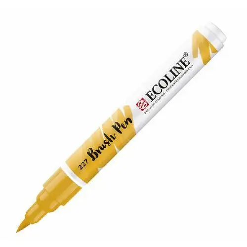 Talens ecoline brush pen marker 227 yellow ochre