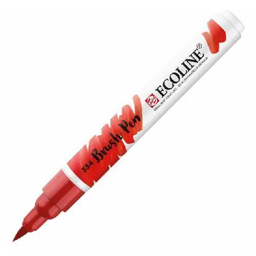 Talens Ecoline Brush Pen Marker 334 Scarlet