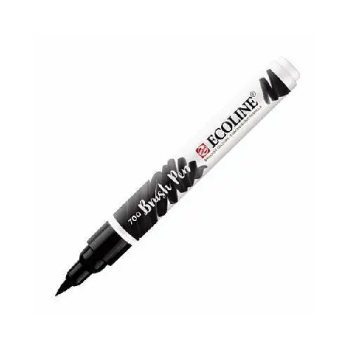 Talens ecoline brush pen marker 700 black