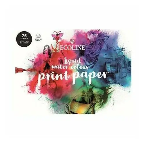 Ecoline print paper a4 75 ark 150g Talens