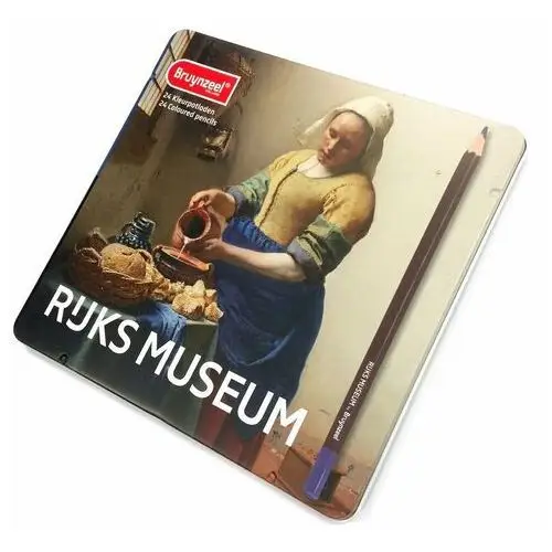 Kredki ołówkowe, 'Mleczarka' Jana Vermeera, 24 kolory