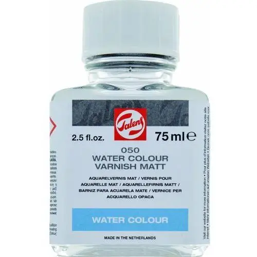 Werniks Końcowy Matowy Akwarele 75Ml 050 Talens Water Colour Varnish Matt