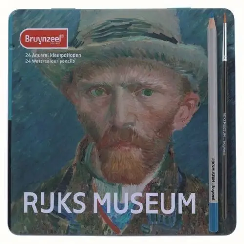 Zestaw kredek akwarelowych, 'Autoportret' van Gogha, 24 sztuki