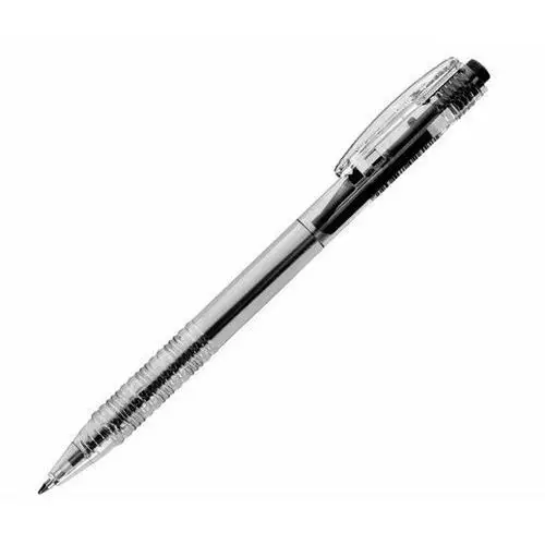 Tetis Długopis z bocznym włączaniem 0.7mm czarny