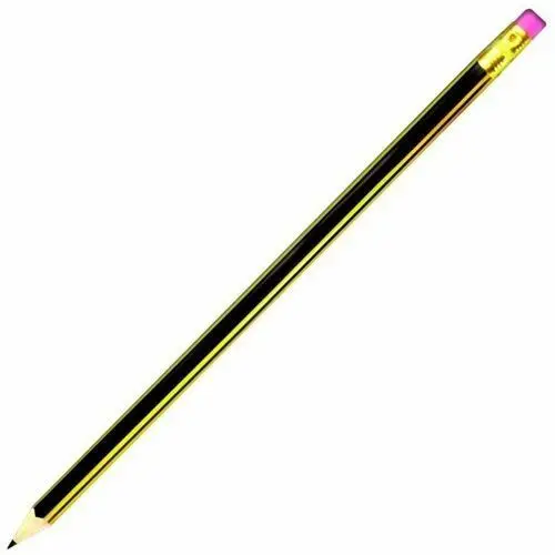 Tetis Ołówek techniczny z gumką, b3