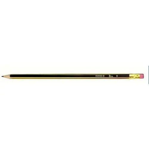 Ołówek Z Gumką Twar.B Kv050-B (12Szt.), Tetis