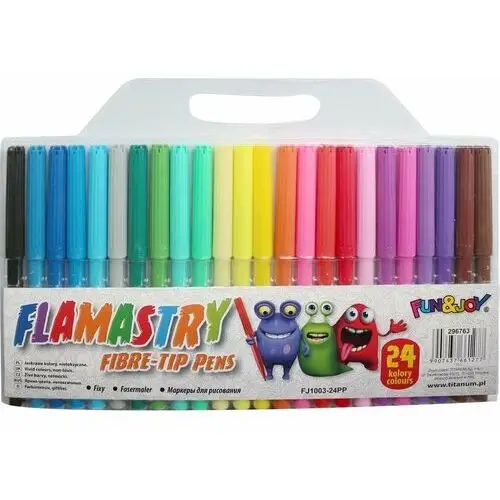 Titanum Flamastry 24 kolory fun&joy