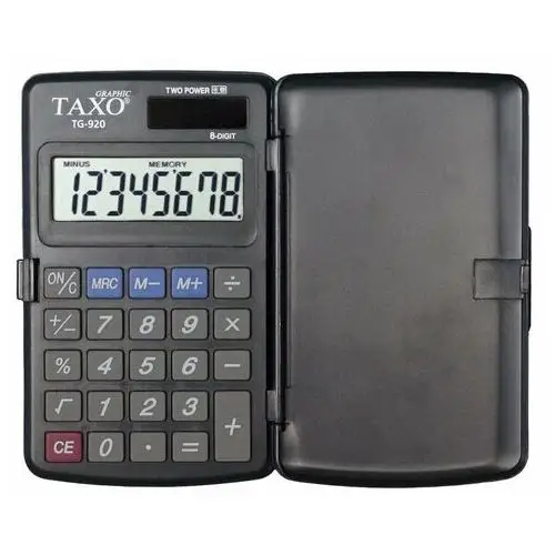 Kalkulator kieszonkowy, 8 cyfrowy, taxo Titanum