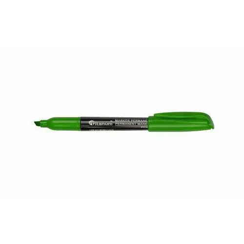 Titanum Marker permanentny zielony 1 – 4,2 mm ścięta końcówka 6711