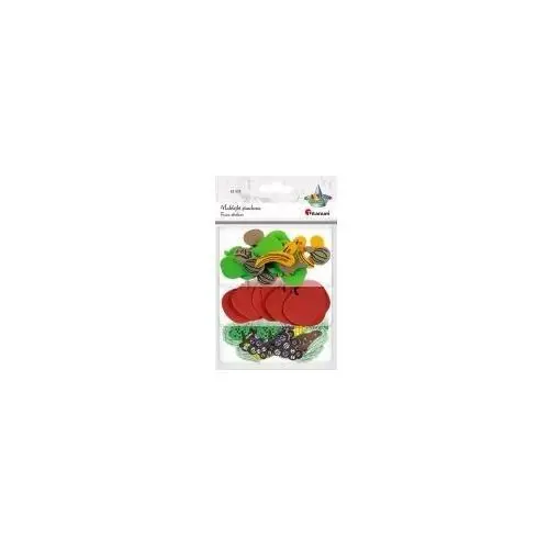 Naklejki piankowe owoce, warzywa mix, 461745 TIT