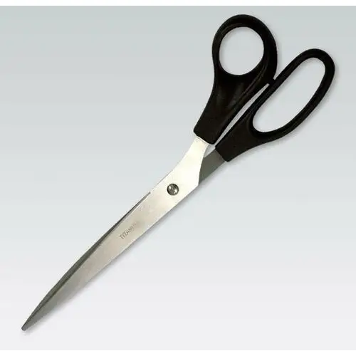 Nożyczki, czarne, 25 cm