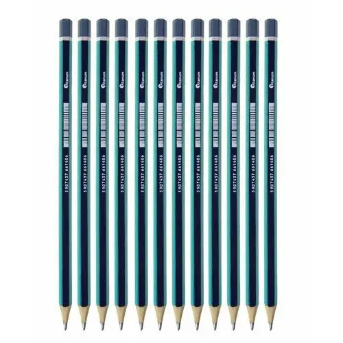 Titanum Ołówek techniczny 12 szt. 2h