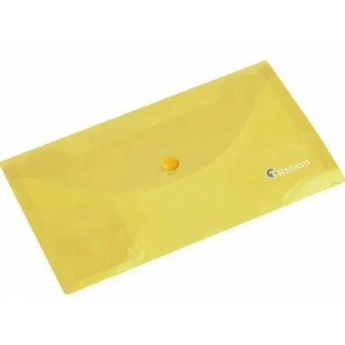 Titanum Teczka kopertowa dl transparentna żółta