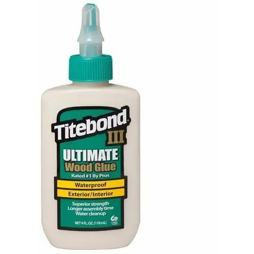 Titebond III Ultimate - Klej do drewna D4 wodoodporny i do kontakt z żywnością 118 ml