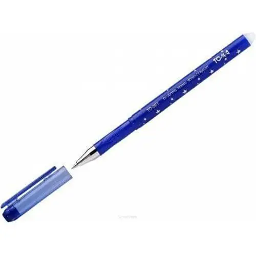 Toma [bs] długopis żelowy usuwalny niebieski to-081