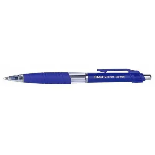 Długopis autyczny niebieski toma medium to-038 Toma