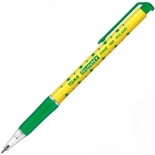 Długopis autyczny sunny 0,7 zielony toma Toma