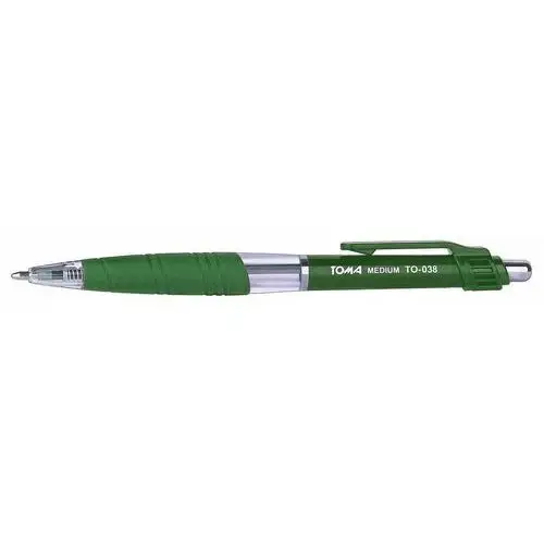 Toma Długopis medium zielony to-038 1mm , 1 sztuka