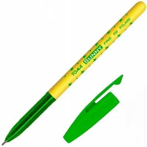 Długopis Sunny 0,7 Mm Zielony Gwiazdki Toma