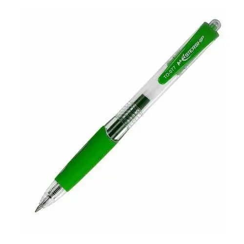 Długopis Żelowy Toma Mastership Zielony, kolor zielony