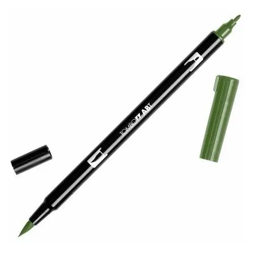 Tombow Flamaster dwustronny 177 brush pen dark jade