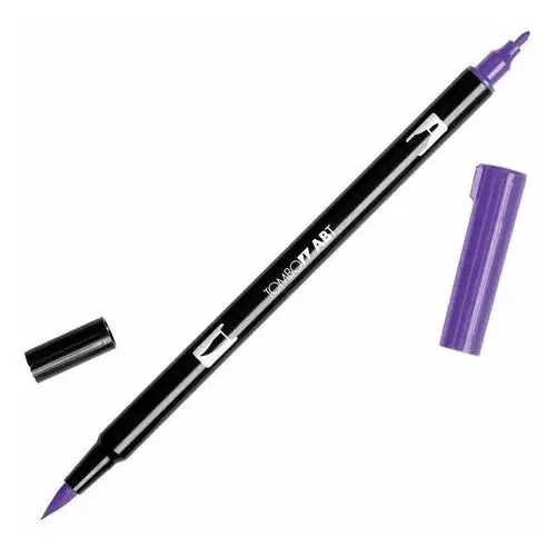 Flamaster dwustronny 636 Brush Pen imperial purple Tombow
