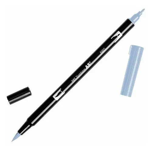 Flamaster dwustronny n60 brush pen cool grey 6 Tombow
