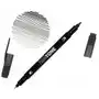 Tombow Marker dwustronny brush pen twintone black czarny Sklep