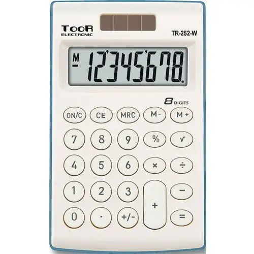 Kalkulator tr-252, czarny Toor