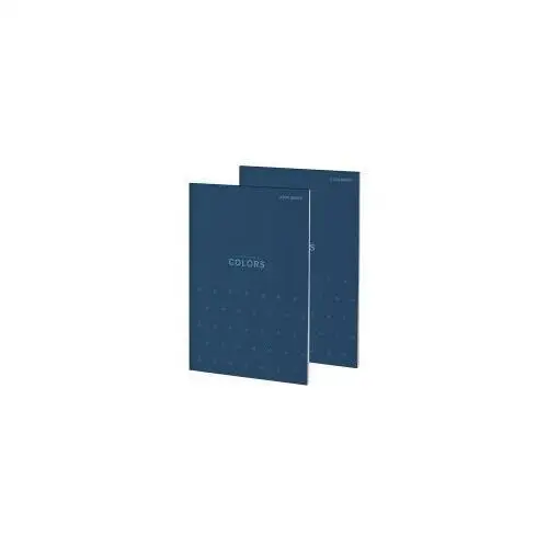Blok notatnikowy colors a4 kratka, 5 mm niebieski 100 kartek Top-2000