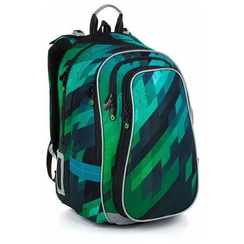 Niebieskozielony plecak szkolny Topgal LYNN 23018, kolor zielony