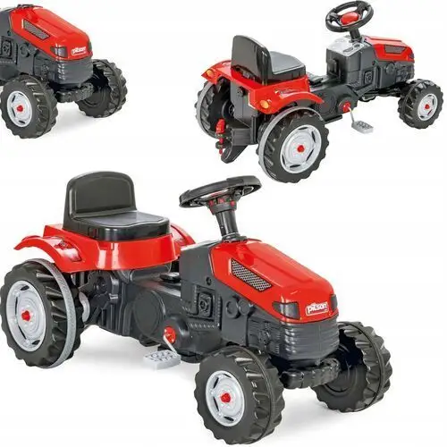 Traktor Na Pedały Ogromny Traktorek Duży Dla Dzieci Czerwony Max 50 kg Coil