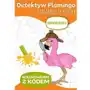 Detektyw Flamingo i tajemnicze szyfry. Kolorowanki z kodem. Dinozaury KS66027 Trefl Sklep