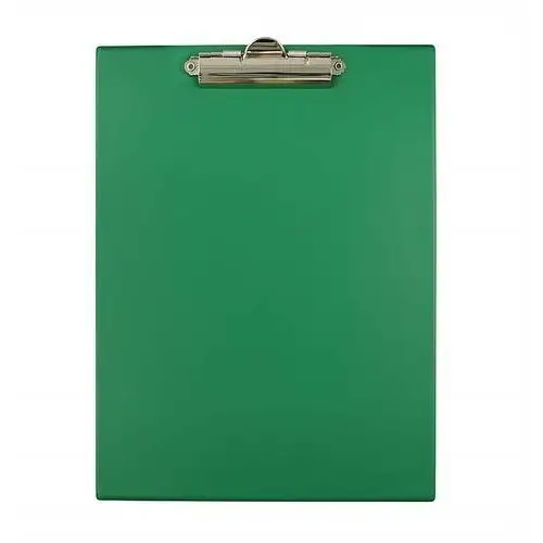 Tres Deska podkładka z klipsem zielona a4 clipboard