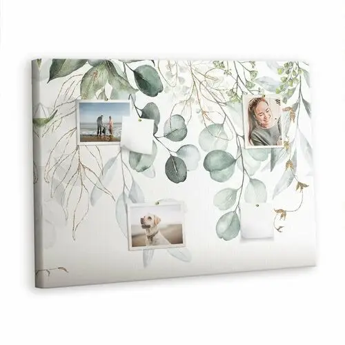 Tulup Korkowa plansza z pinezkami - 100x70 - wiszące rośliny