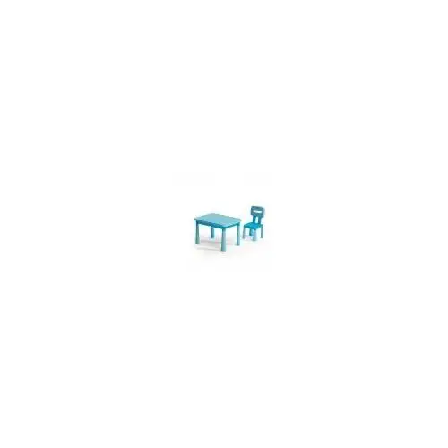 Stolik z krzesłem niebieski