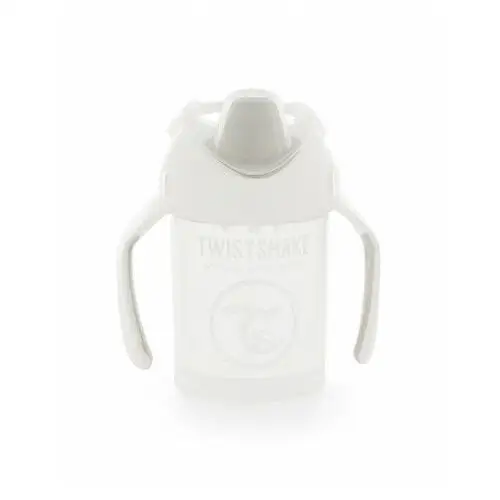 TwistShake Mini Cup kubek niekapek z mikserem 230ml white