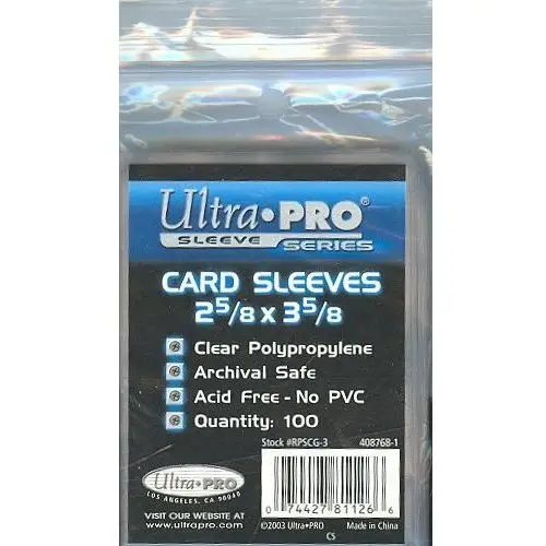 Ultra pro Card sleeves - ultra-pro (przezroczyste)