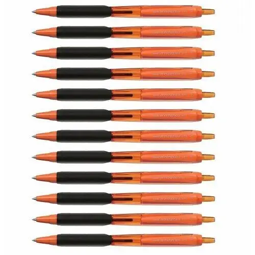 Długopis UNI SXN101C Niebieski Obud. Pomarańcz x12