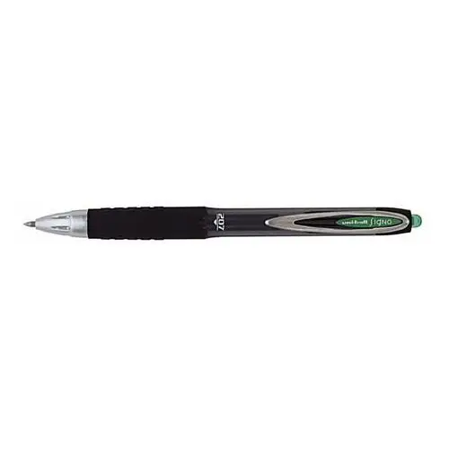 Długopis żelowy umn-207 zielony Uni UNUMN207-DZI, kolor zielony