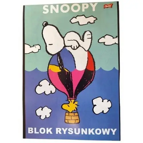 Blok Rysunkowy Snoopy Balon 20+1 Arkuszy