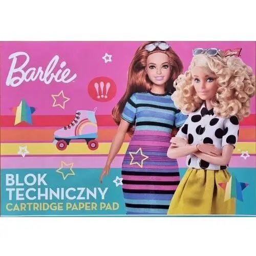 Blok techniczny a4 barbie Unipap