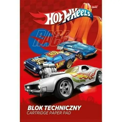 Blok Techniczny Hot Wheels A4 10 Ark.+1 Majewski